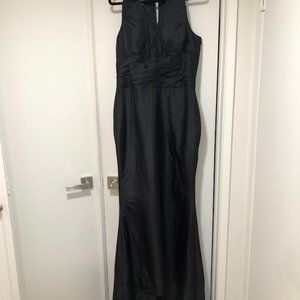 Black evening gown